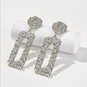 Rhinestone Bling Statement Earrings